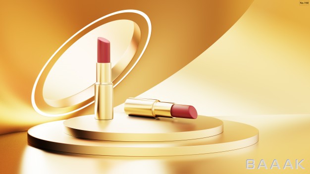 موکاپ-مدرن-و-جذاب-Luxury-lipstick-gold-stage-podium_489428667