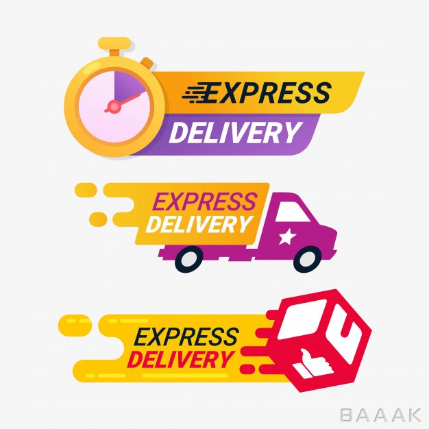 لوگو-خاص-و-مدرن-Express-delivery-service-logo-badge_814760599