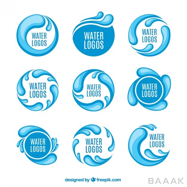 لوگو-مدرن-Water-logos_180168807