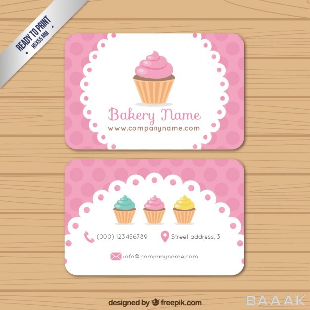 کارت-ویزیت-جذاب-Bakery-business-card_825550