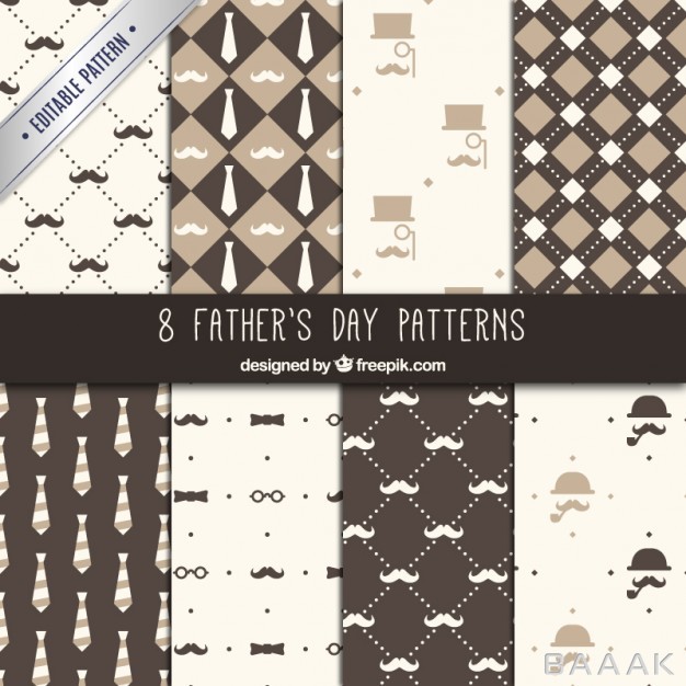 پترن-زیبا-Fathers-day-patterns-collection_261724323