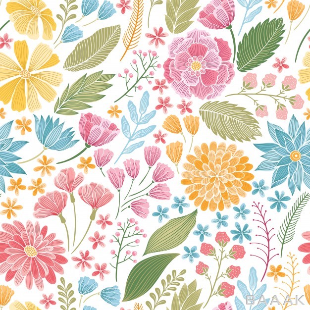 پترن-مدرن-و-جذاب-Seamless-floral-pattern_182974500