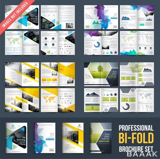 بروشور-خاص-و-مدرن-Set-4-brochures-designs-with-four-pages-designs-template_1149474