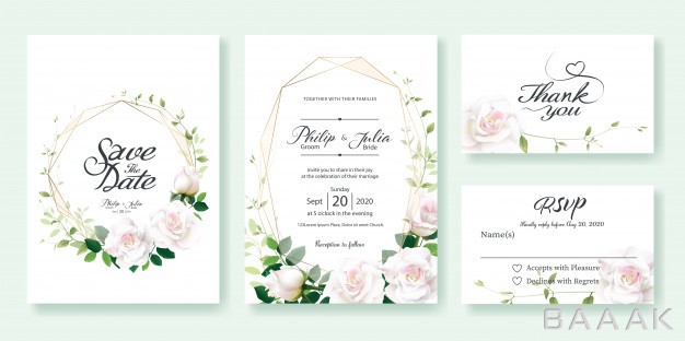کارت-دعوت-مدرن-و-جذاب-White-rose-flower-wedding-invitation-card_573859083