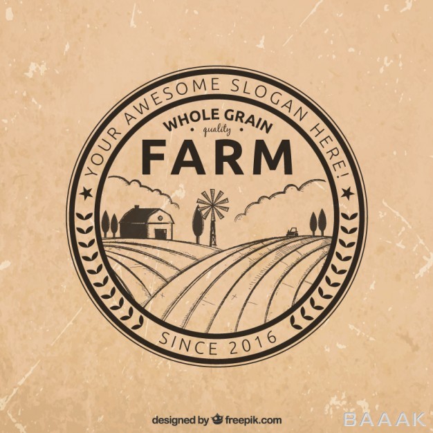 لوگو-مدرن-و-خلاقانه-Circular-farm-logotype_850536