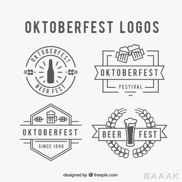 لوگو-خاص-Oktoberfest-logotype-set_510487196