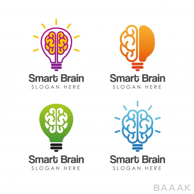 لوگو-خلاقانه-Smart-brain-logo-template_4109594