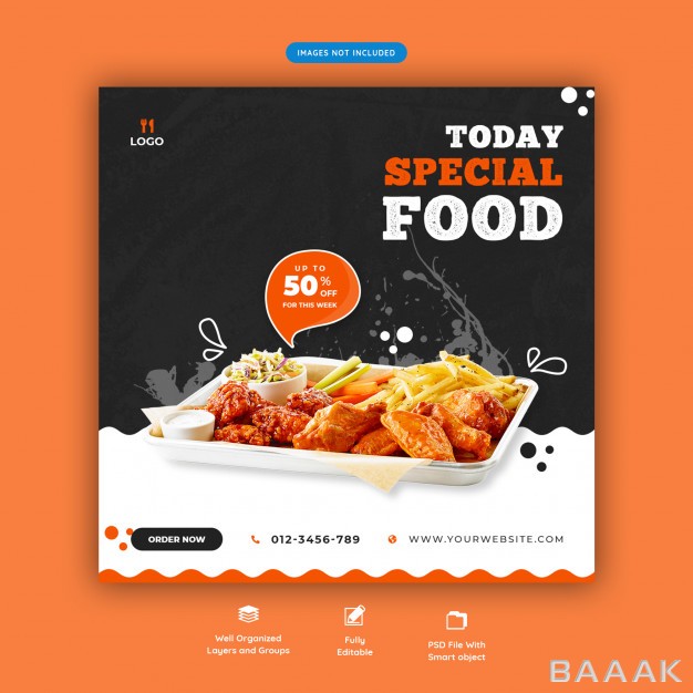 شبکه-اجتماعی-فوق-العاده-Food-menu-restaurant-social-media-banner-template_576277301