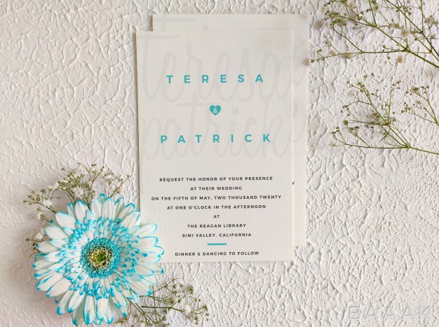 موکاپ-زیبا-Lovely-wedding-invitation-template-mockup_493151942