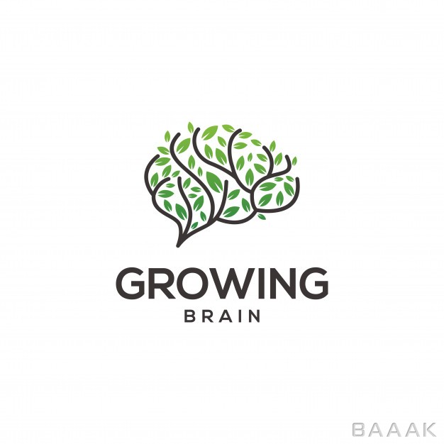 لوگو-مدرن-Growing-brain-logo_4876192