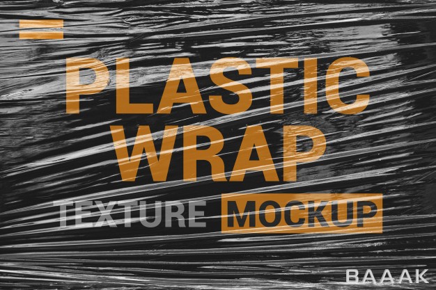 موکاپ-زیبا-Stretch-plastic-wrap-film-mockup_273513623