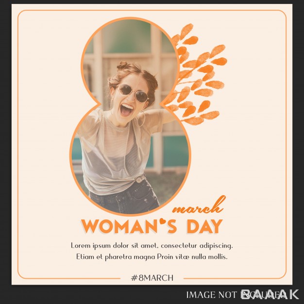 اینستاگرام-خاص-و-خلاقانه-Happy-woman-s-day-8-march-greeting-instagram-post-template_260468666