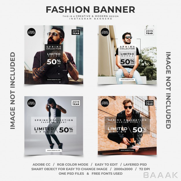 قالب-اینستاگرام-خلاقانه-Fashion-event-discounts-instagram-banners_267216682