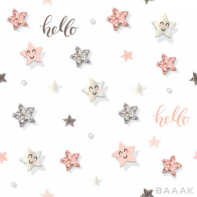 پترن-مدرن-Decorative-seamless-pattern-with-stars-glitter-confetti_858790474