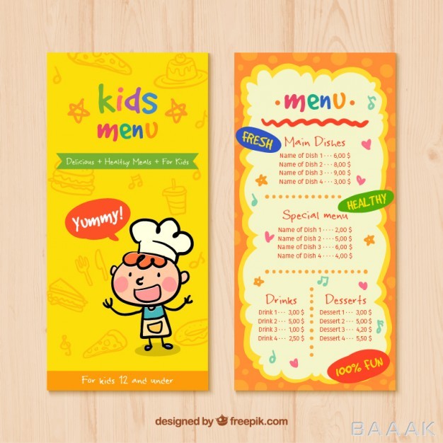 منو-مدرن-و-جذاب-Kids-menu-with-drawings_977868448