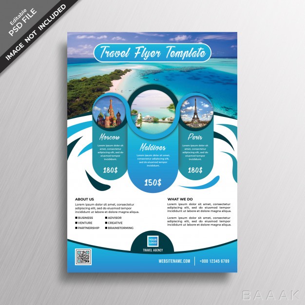 تراکت-جذاب-Blue-abstract-travel-flyer-design-template_945217833