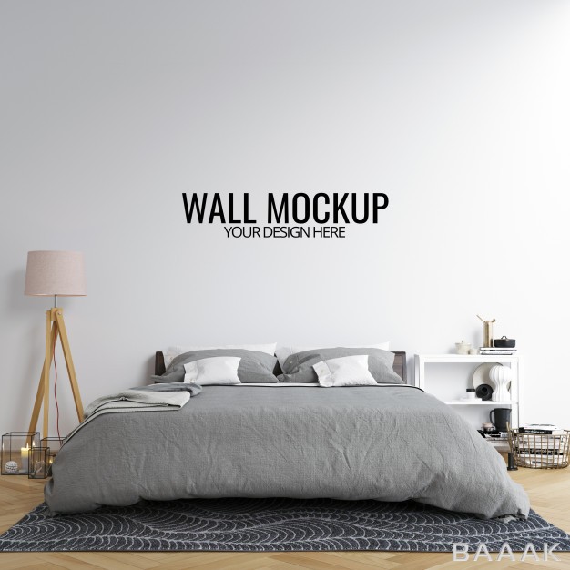 پس-زمینه-جذاب-Interior-bedroom-wall-mockup-background_875260516