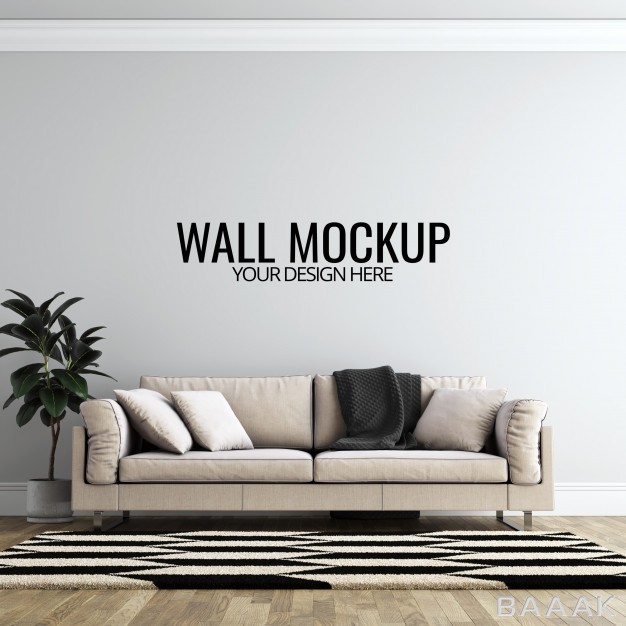 پس-زمینه-خاص-و-خلاقانه-Interior-living-room-wall-background-mockup-with-furniture-decoration_965837939