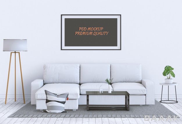 قاب-خلاقانه-Mock-up-poster-frame-interior-living-room-sofa-3d-render_247314437