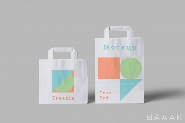 موکاپ-مدرن-Mockup-shopping-bags-different-sizes_201734161