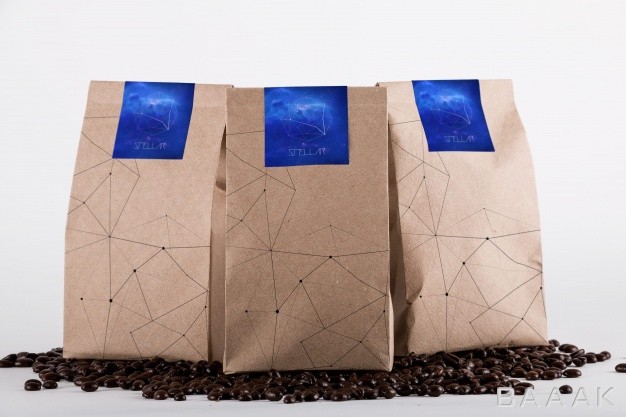 موکاپ-مدرن-و-خلاقانه-Coffee-bag-mock-up-design_474308441
