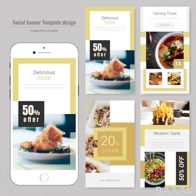 شبکه-اجتماعی-پرکاربرد-Food-social-media-post-template-restaurant_259968730