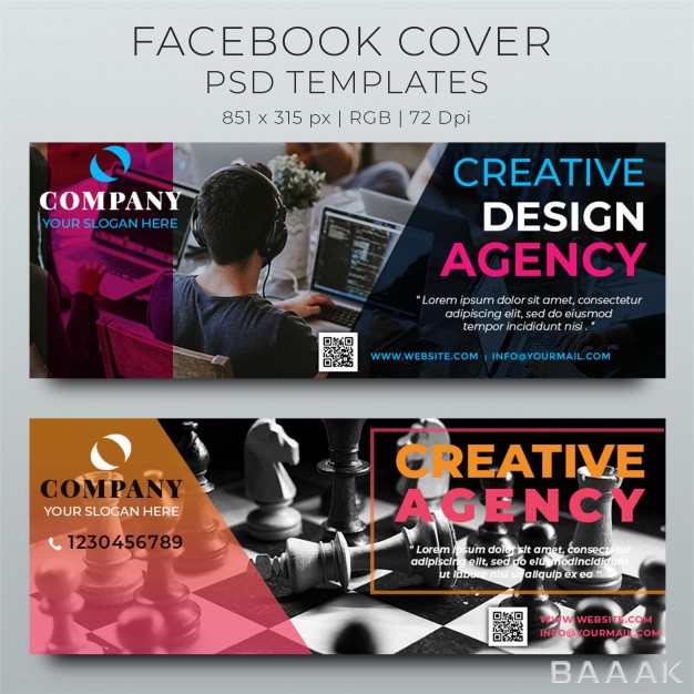 شبکه-اجتماعی-مدرن-Corporate-facebook-timeline-cover-design-template_321140601