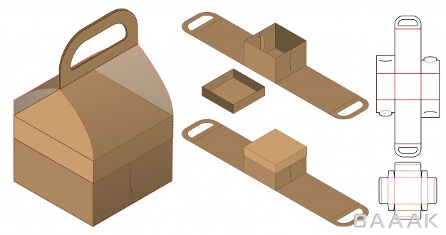 موکاپ-خاص-و-خلاقانه-Box-packaging-die-cut-template-design-3d-mock-up_488863386