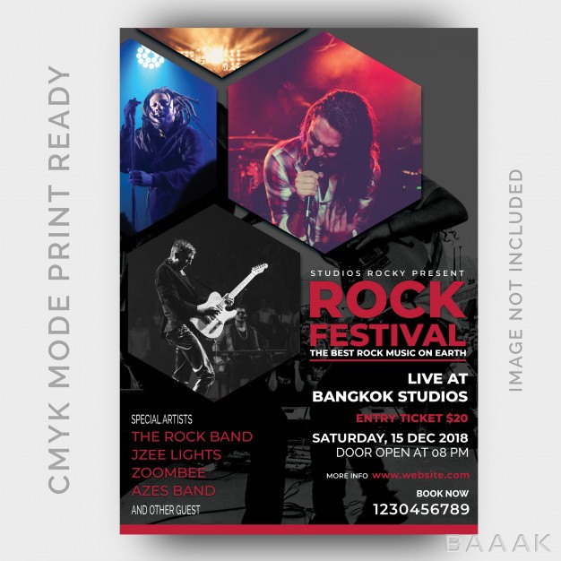 تراکت-خلاقانه-Music-festival-poster-flyer-design-template_767033145