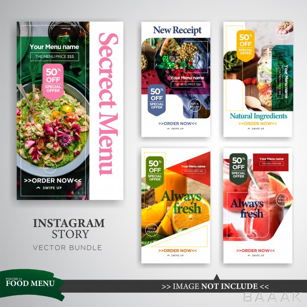 اینستاگرام-خاص-و-مدرن-Food-culinary-instagram-stories-promotion-template_618741011
