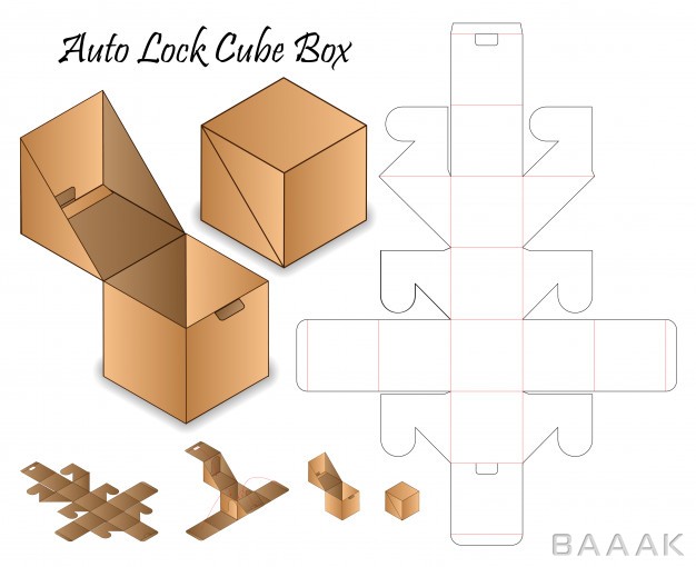 موکاپ-خلاقانه-Auto-lock-box-packaging-die-cut-template-design-3d-mock-up_856936359