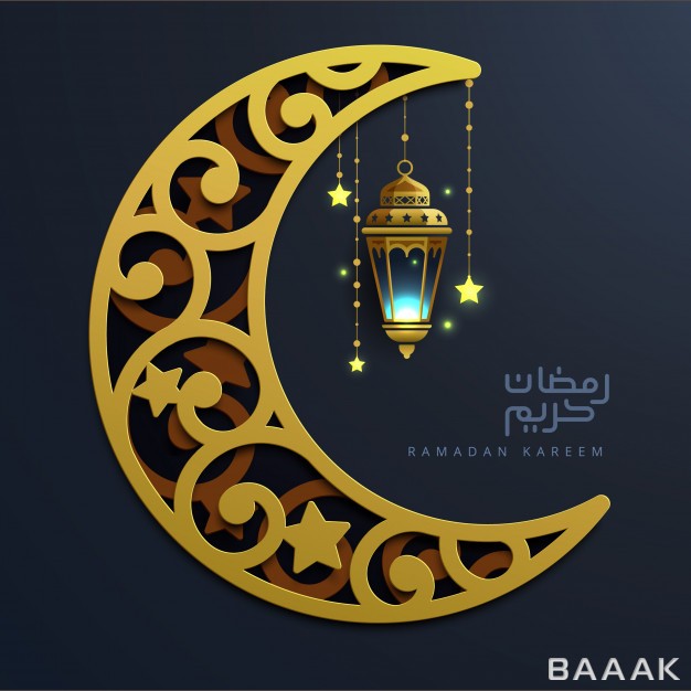 رمضان-زیبا-Ramadan-kareem-greeting-card_245309012