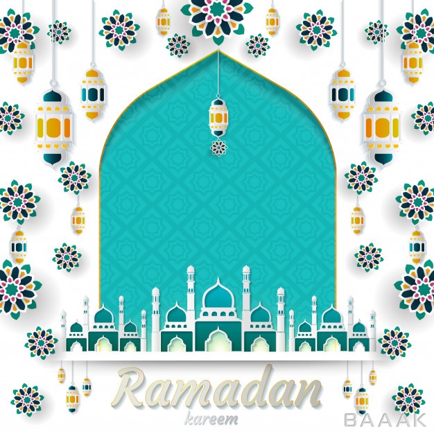 قالب-رمضان-خاص-و-خلاقانه-Ramadan-kareem-invitations-design_968390164