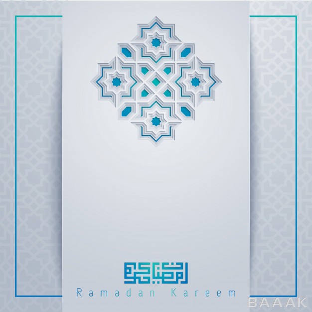 رمضان-زیبا-و-خاص-Ramadan-kareem-islamic-greeting-card-template-design_550287073