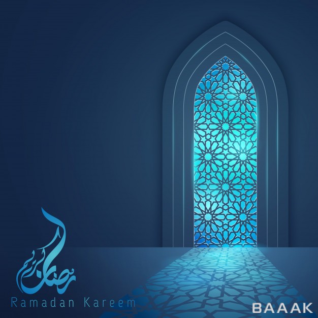 پس-زمینه-فوق-العاده-Ramadan-kareem-islamic-vector-greeting-background-design_862720897