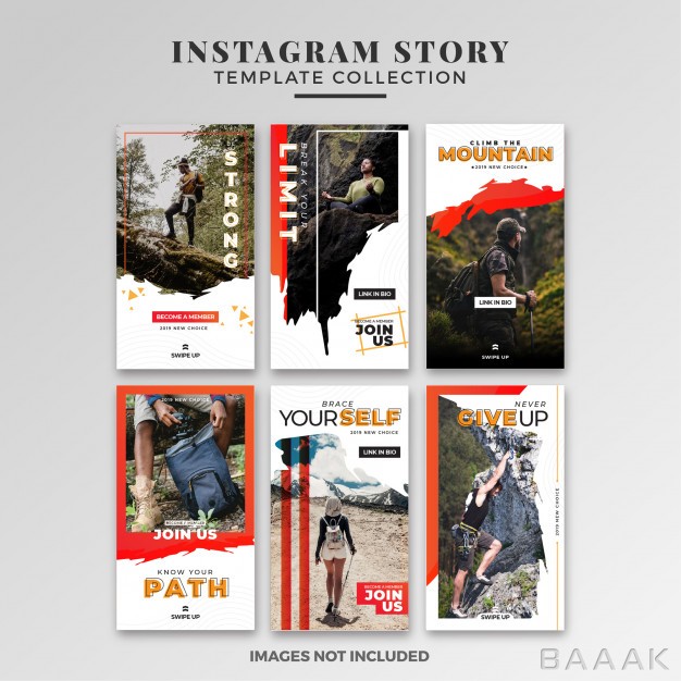 قالب-اینستاگرام-مدرن-Adventure-instagram-story-template-collection_742871637