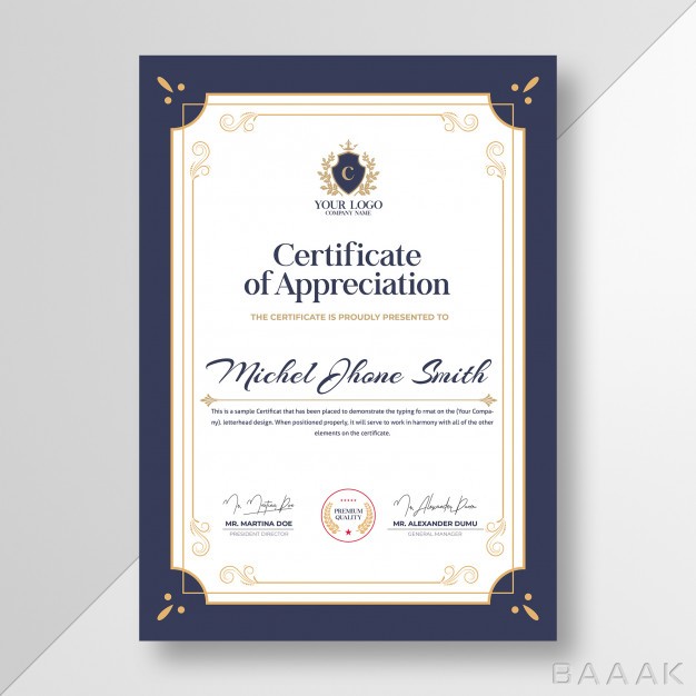 قالب-سرتیفیکیت-فوق-العاده-Certificate-appreciation_128359145