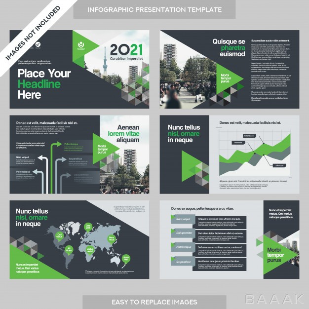 اینفوگرافیک-مدرن-و-خلاقانه-City-background-business-company-presentation-with-infographics-template_737513838