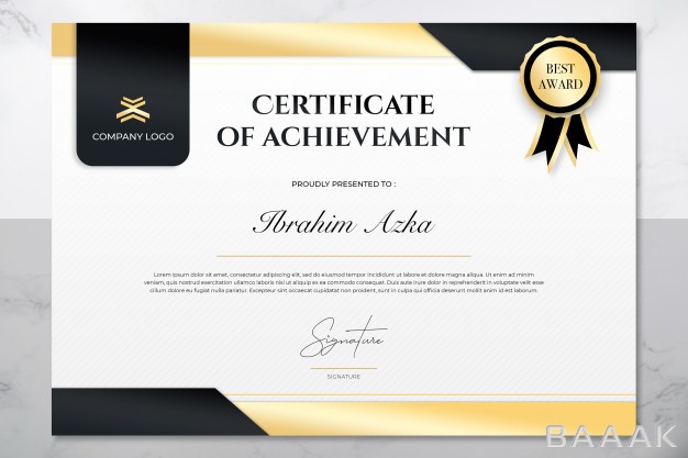 قالب-سرتیفیکیت-زیبا-و-خاص-Modern-certificate-achievement-template_244068018