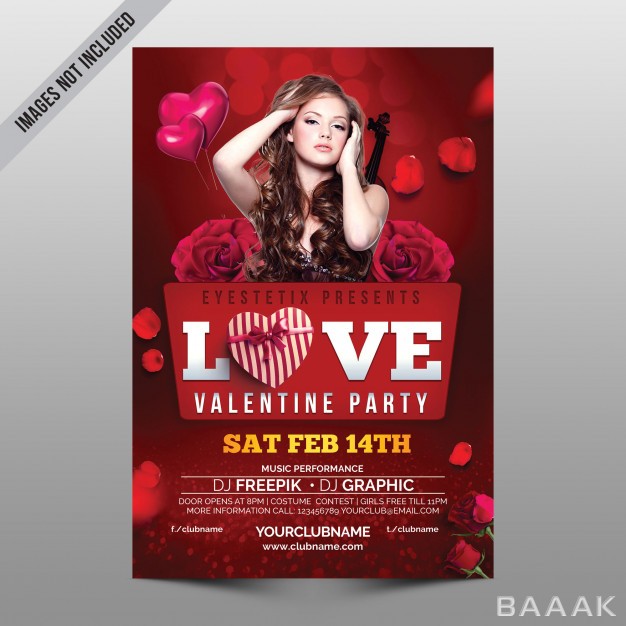 تراکت-زیبا-Love-valentine-party_444415655