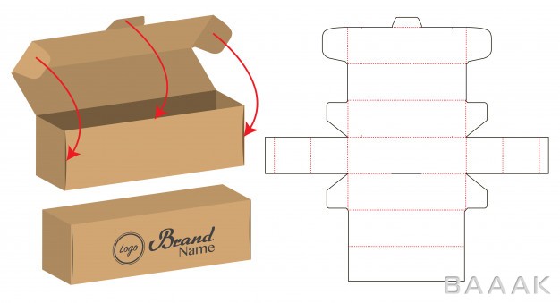 موکاپ-مدرن-Box-packaging-die-cut-template-design-3d-mock-up_447738609