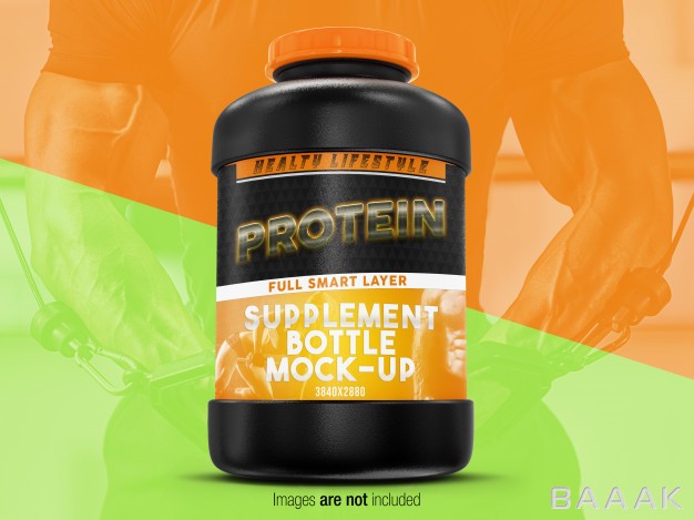 موکاپ-زیبا-Supplement-bottle-mock-up-front-vew_387147860