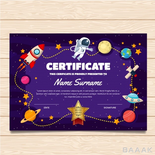 قالب-سرتیفیکیت-پرکاربرد-Certificate-template-with-space-design_588779892