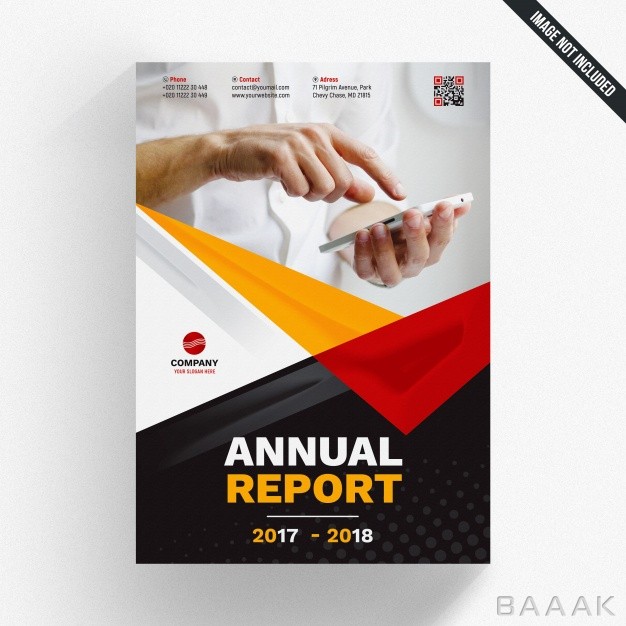 تراکت-مدرن-و-خلاقانه-Modern-annual-report-template_267417099