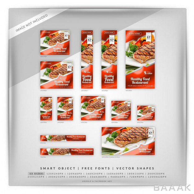بنر-خلاقانه-Food-restaurant-google-facebook-ads_331278474