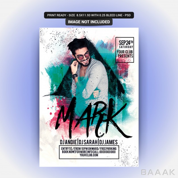 پوستر-خلاقانه-Poster-mark-music-party_316806467