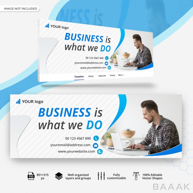 بنر-زیبا-Business-marketing-facebook-timeline-cover-banner_271833696