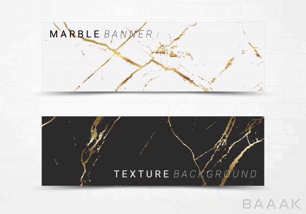 پس-زمینه-زیبا-و-خاص-Banner-template-black-white-marble-texture-background_267030422