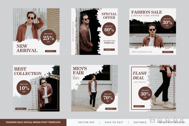 بنر-خلاقانه-Minimalist-fashion-sale-square-banner-template-set_923114559