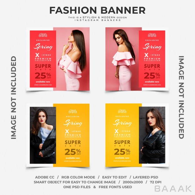 اینستاگرام-زیبا-Fashion-event-discounts-instagram-banners_771577055
